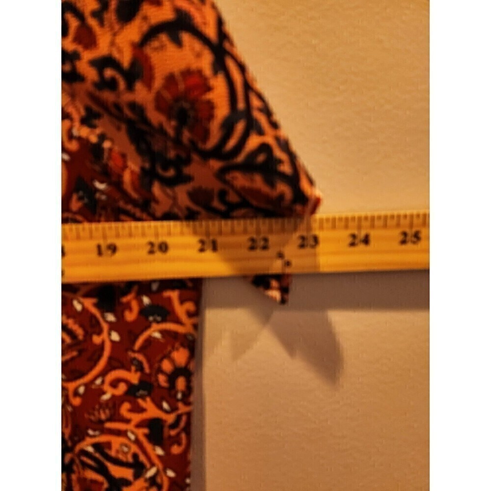 MinkPink Revolve Dress Floral Knee Length Shift Style Short Sleeve casual sz L - Picture 6 of 6